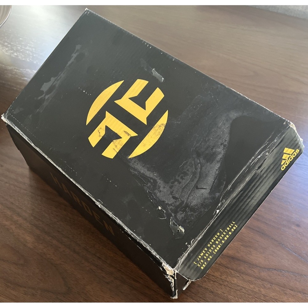 Adidas Harden Vol 1 Imma Be A Star Black Gold BW0545 Men Sz 5 Basketball Sneaker - Picture 10 of 14